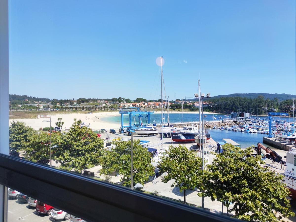Desconectaengalicia El Pescador, Vistas Al Puerto, 200M Playa Lejlighed Portonovo Eksteriør billede
