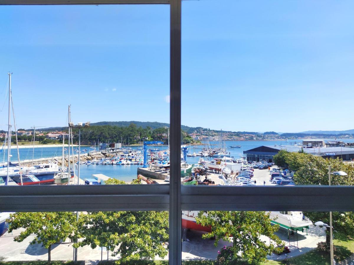 Desconectaengalicia El Pescador, Vistas Al Puerto, 200M Playa Lejlighed Portonovo Eksteriør billede